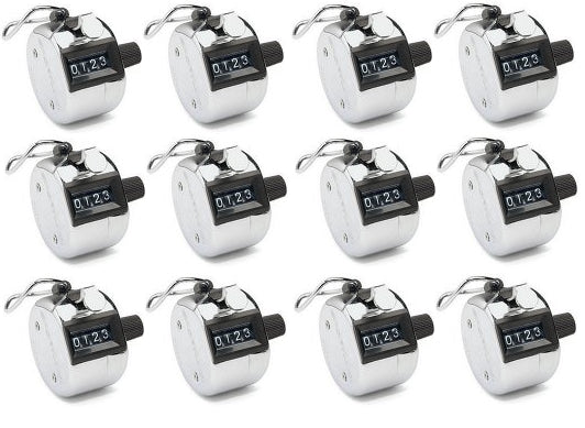 Mechanical Tally Counter pack of 12